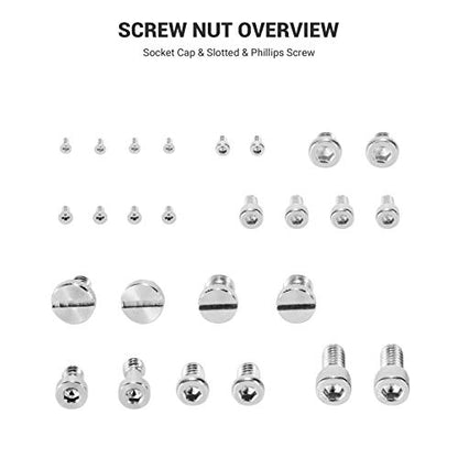 SMALLRIG Camera Screw Set,26 Pcs Screw Set for Camera Accessories AAK2326 - size: 26 Pcs