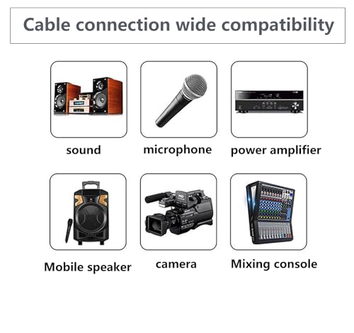 XLR to RCA Adapter Cable, 3-pin XLR Male to RCA Male Audio Cable Connector (3FT) - color: XLR Male to RCA Male Cable