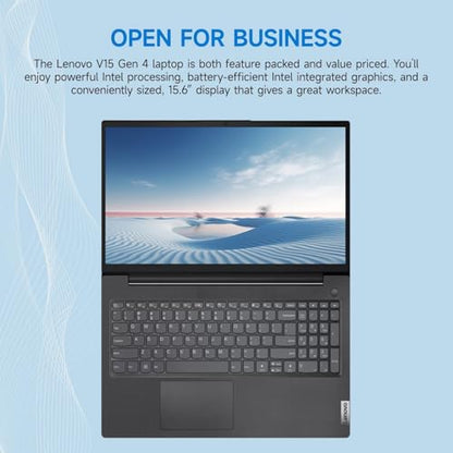 Lenovo V15 G4 Business Laptop, 15.6″ FHD Anti-Glare Display, Intel 8-Core i5-13420H (Beat i7-1355U), 16GB RAM, 256GB SSD, WiFi6, Bluetooth5.2, RJ-45, Windows 11 Home, with 5ave 6-in-1 Accessory Kit