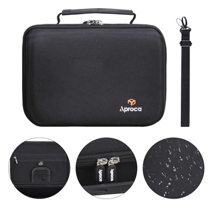 Aproca Case Compatible with Canon EOS Rebel T7, T7i, T8i, R100, R50, R5, R6 Mark II, R7, R8 Camera, Portable Storage Bag with 4 DIY Dividers and Shoulder Strap -Black - color: Black-DIY
