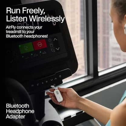 Twelve South AirFly SE, Bluetooth Wireless Audio Transmitter for AirPods/Wireless or Noise-Cancelling Headphones; Use with Any 3.5 mm Audio Jack on Airplanes, Gym Equipment or iPad/Tablets (Black) - color: Black, style: AirFly SE