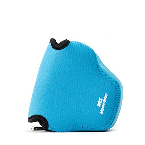 MegaGear MG506 Ultra Light Neoprene Camera Case compatible with Canon PowerShot SX420 IS, SX540 HS, SX410 IS, SX530 HS - Blue - color: Blue
