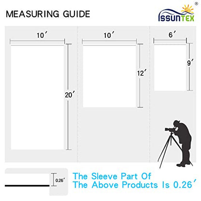 ISSUNTEX 5X7 ft Background Muslin Backdrop, Photo Studio, Collapsible High Density Screen for Video Photography and Television-White - color: White, size: 5X7 ft
