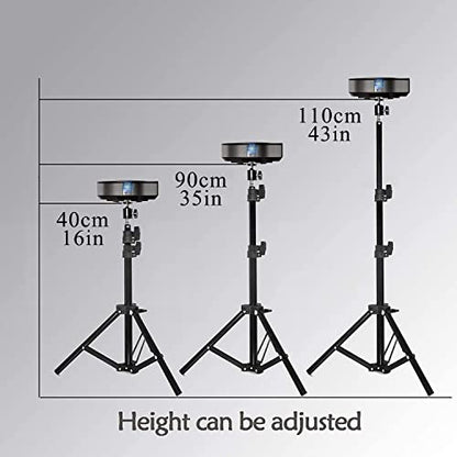 Projector Floor Stand, Portable Tripod Mount - Folding Stand for Projector, Camera, Webcam (18" to 40") - Supports Up to 3lbs (1.5kgs) - size: 18-40in