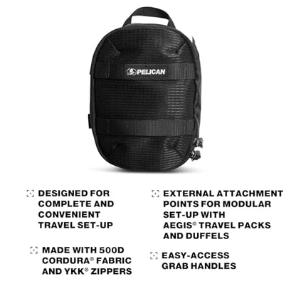 Pelican ModPak Packing Cube - Travel Organizer - Small (Black) - color: Black, style: Packing Cube - Small