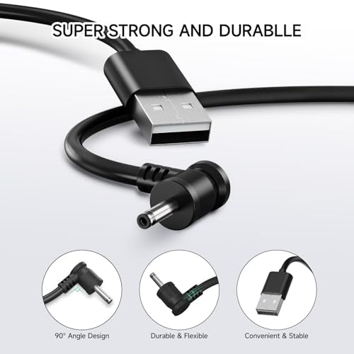 OLAIKE Indoor/Outdoor Power Adapter for Ring Stick Up Cam Battery 3rd Gen/2nd Gen/Plug-in, Weatherproof Cable(5m/16ft) to Continuously Charge Camera, No Need to Change Batteries, Black - color: Black(5m/16ft)