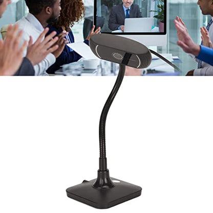C185 HD Webcam with Noise Reduction Microphone, 720P USB Web Camera, 60 Degree Wide Angle Lens, 360 Degree Rotation for Video Conferencing and Live Streaming