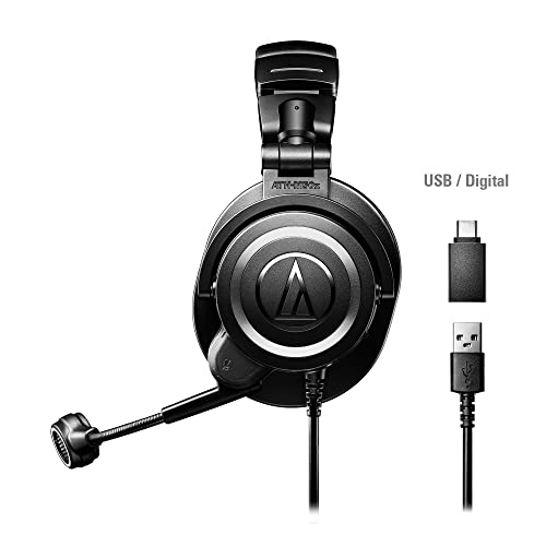 Audio-Technica ATH-M50xSTS-USB StreamSet Streaming Headset