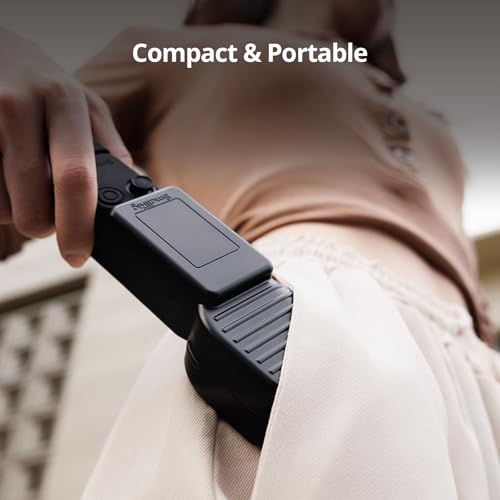 SMALLRIG Protective Cover Case Kit for DJI Osmo Pocket 4, Hard Shell and Silicone, Anti-Scratch Full Coverage Body Gimbal Screen Grip Handle, with Lanyard - 6005
