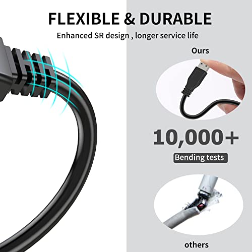 75ft Active USB 3.0 Extension Cable with Signal Booster, USB A Male to Female Extender Cord, Includes Micro USB Power Cable for VR Headset, Webcam, Hard Drive, Printer, Xbox, Plug and Play - size: 75FT