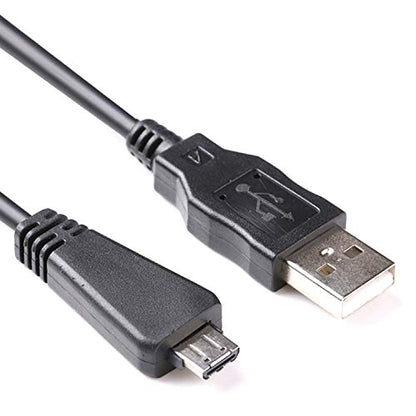 Replacement VMC-MD3 USB Data Sync Transfer Cable USB 2.0 Charging Cord Lead Compatible with Sony Cyber-Shot/Cybershot Digital Camera DSC-W350D W360 W380 W390 W570 TX100 TX66 and More (3.3ft/Black)