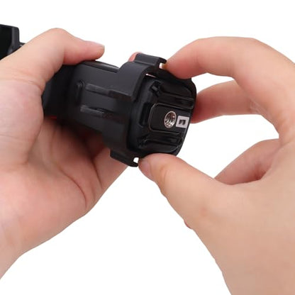 Camera Expansion Adapter Mount for Insta360 Luna Ultra, Dual Cold Shoe Bracket with 1/4" Screw Hole, Action Camera Mount Fit Backpack Clip, Neck Holder, Headband and Tripod Accessories