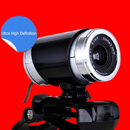 NOLITOY 720p USB Webcam with Microphone for Live Streaming and Online Classes, Clip-on Computer Camera for Desktop and Laptop, Black, Suitable for Video Conferencing and Teaching