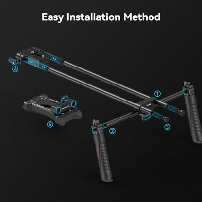 SMALLRIG Universal Basic Camera Shoulder Mount Kit for DSLR, Mirrorless, and Small Camera Shoulder Rig - 2896 - style: Basic