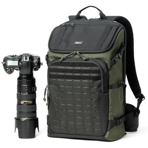 Think Tank DarkLight Tactical Camera Backpack 25L – Montane Green - color: Montane Green, size: 25 liters