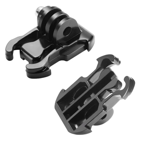 Quick Release Buckle Clip Basic Mount, Vertical Surface J-Hook Buckle Mount Base with Long Thumb Screws Kit for Most Action Camera
