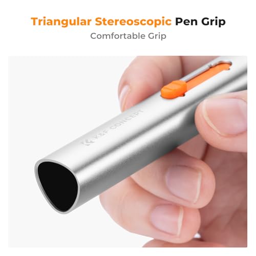 K&F Concept Multifunctional Lens Pen with Aluminum Alloy Pen Body, Carbon Head Camera Lens Brush for Canon, Nikon, Pentax, Sony Digital Camera Cleaning,AR VR Glasses Cleaning
