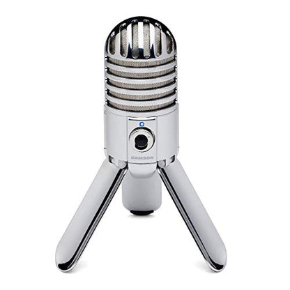 Samson Meteor Mic USB Condenser Podcasting Podcast Recording Desktop Microphone