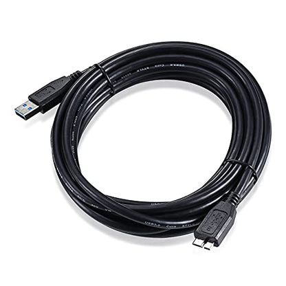 COOLPO USB3.0 Cable for Video Conference Camera - 16.4ft/5m Cable (Designed for use Conference Camera with Microphone), USB 3.0 A to Micro B Cable for Conference webcams