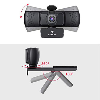 NexiGo N930P 1080P Streaming Business Webcam with Software, Microphone & Privacy Cover, AutoFocus, HD USB Web Camera, for Zoom YouTube Skype FaceTime (Renewed) - style: 1080P 30FPS Webcam