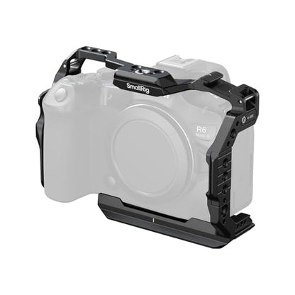 SmallRig Camera Cage for Canon R6 Mark III / R6 Mark II, Formfitting Video Making Rig, HawkLock Dual NATO Rails, Quick Release Plate for Arca, Compatible with DJI RS 3 / RS 3 Pro/RS 4 / RS 4 Pro-5954 - style: Cage