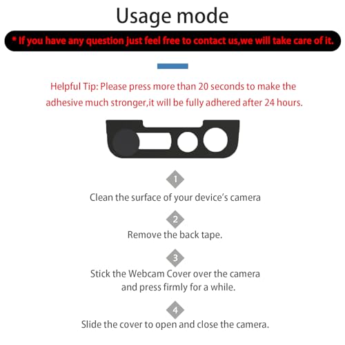 Privacy Cover Compatible for iPhone 14 /iPhone 14 Plus Front Camera Cover,Protect Privacy and Security But Not Affect Facial Recognition（2Pack）