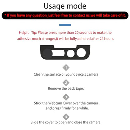 Privacy Cover Compatible for iPhone 14 /iPhone 14 Plus Front Camera Cover,Protect Privacy and Security But Not Affect Facial Recognition（2Pack）