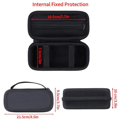 Storage Case Compatible with DJI Osmo Pocket 3 Creator Combo Vlogging Cameras (Black Case) - color: Black Case