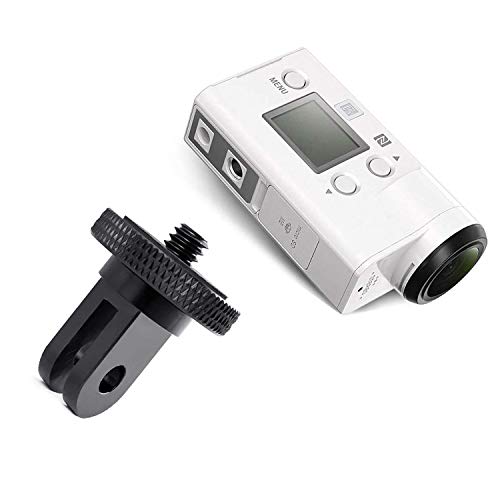 Camera Tripod Mount for Gopro Adapter, 2Pcs 1/4-20 Screw Conversion Adapter for GoPro Hero10, Insta360 X5 X4 X3, X2, Go 2, DJI OSMO Action and Other Action Cameras