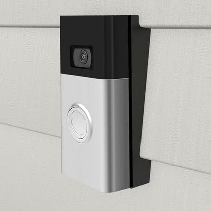AMTHKNO Video Doorbell Vinyl Siding Mounting/Adapter Angle Adjustment Plate W/Hardware, for Ring Video Door-Bell/VideoD-oorbell, R ing 2, R ing 3, Ring 3 Plus Video Doorbell fit Standard Style Siding