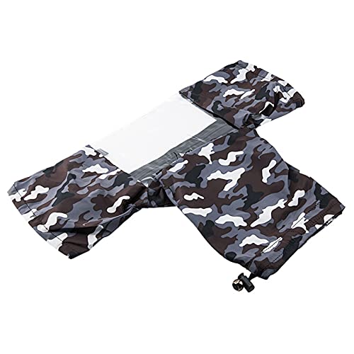 Waterproof Camera Rain Cover for Nikon Canon Sony DSLR/Mirrorless Cameras | with TPU Clear Window & Waterproof Zipper,Camera Rain Sleeves Gear for EOS R5 II R10 R7 R6 Rebel T7 T8i T7i 90D Z7 Z6II D7500 - color: Camouflage
