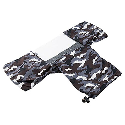 Waterproof Camera Rain Cover for Nikon Canon Sony DSLR/Mirrorless Cameras | with TPU Clear Window & Waterproof Zipper,Camera Rain Sleeves Gear for EOS R5 II R10 R7 R6 Rebel T7 T8i T7i 90D Z7 Z6II D7500 - color: Camouflage