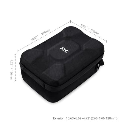 JJC Hard Camera Case for Canon EOS Rebel T7 R5 R6 Mark III II R8 Sony A7 V A7 IV A7 III A7R V Nikon Z5 Z6 II Z7 II Z8 with Lenses, Waterproof Camera Carrying Case with Two Drivers & Shoulder Strap