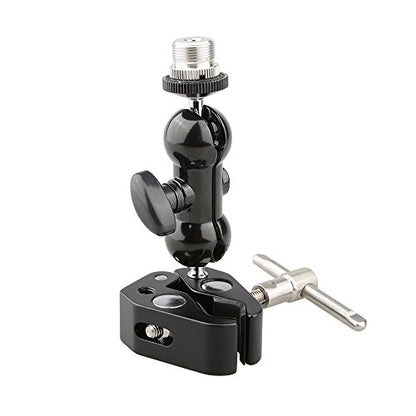 CAMVATE Crab clamp & Mini Ball Head Camera Mount for Microphones - 1196