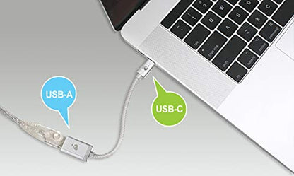 IOGEAR 4 Port USB 2.0 Switch - Auto Printer Switch - USB-A to USB-C Adapter Kit - Manually or Auto Control - LEDs Indicate - Plug N Play - GUB431CA1KIT - size: 4 PORT w/USB-C adapter