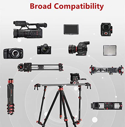 IFOOTAGE Spider Crab Support Rod SA-32，Camera Slider Support Arm Stabilizer，Adjustable Length 360 Degrees Rotation with C Clamps and Ballhead，Connecting Camera Video Slider and Tripod