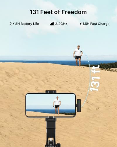 3-in-1 Vlogging Kit for iPhone, 71" Tripod with Lights and Mic | Magnetic & Clamp Phone Holder, Plug In & Record, No Setup, Noise Reduction Mic, Rechargeable Remote, Carrying Bag Included