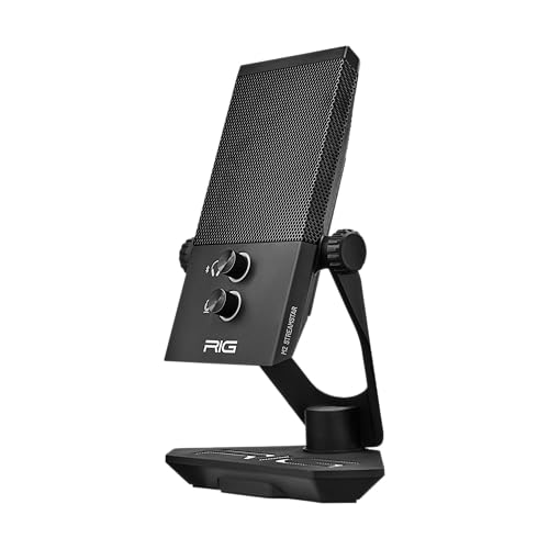 RIG M2 STREAMSTAR PRO HD USB Condenser Microphone | For PC streaming, podcasting, broadcasting, gaming - Plug and Play - 24-bit / 192kHz audio - On-Board Controls
