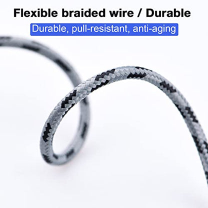 1FT USB Micro to iOS DJI Remote Controller Cable for iPhone 14 Pro, DJI Mavic Mini(1st Gen), Mini SE, Mavic Pro, Spark, 2 Pro Zoom,Mavic Air,Platinum, Phone/Tablet 90 Degree Data OTG Cord Accessories - size: 1FT(12in), style: Micro to IOS