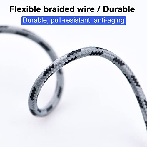 DJI 1FT 90 Degree USB Micro to iOS Remote Controller Cable for Mavic Mini, Mini SE, Pro, Spark, Air, Phone/Tablet Data OTG Cord Accessories - style: Micro to IOS