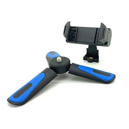AccessoryBasics SNAP-II Smartphone Holder Mini Hand Grip Stabilizer Tripod Kit for Camera & Smart Phone 17 16 15 Air Pro Max Galaxy S25 S26 Ultra Pixel 7 8 9 10