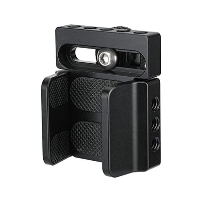 CAMVATE SSD Holder Clamp Adjustable(33~60mm) with 1/4"-20 Mounting Points | Shoe Mount Connector