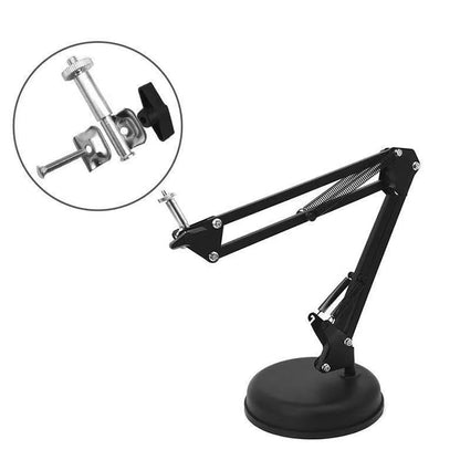 3 Pack Boom Arm Screw Mount Bolt Bracket Replacement Clamp Fastener with Tightening Knob for Mic Arm Stand Microphone Arm Scissor Microphone Stand Desk Mic Stand Studio Arms