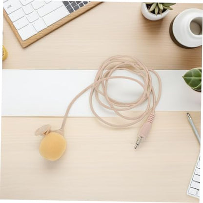 Mini Condenser Clip Microphone for Laptop Portable Noise Canceling Lapel Mic for Vlogging Interviews and Online Meetings Lightweight Design for Phone and Tablet