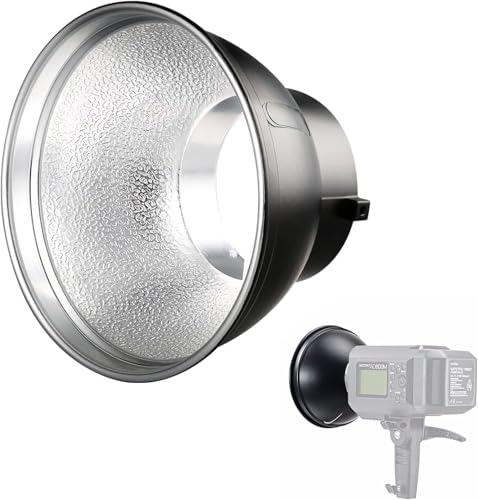 Godox AD-R6 169mm Approx 7" Standard Bowens Mount Reflector for Godox AD600B AD600BM AD600Pro AD600Pro II MS200 MS300 Aputure Amaran 100D 100X 200D 200X
