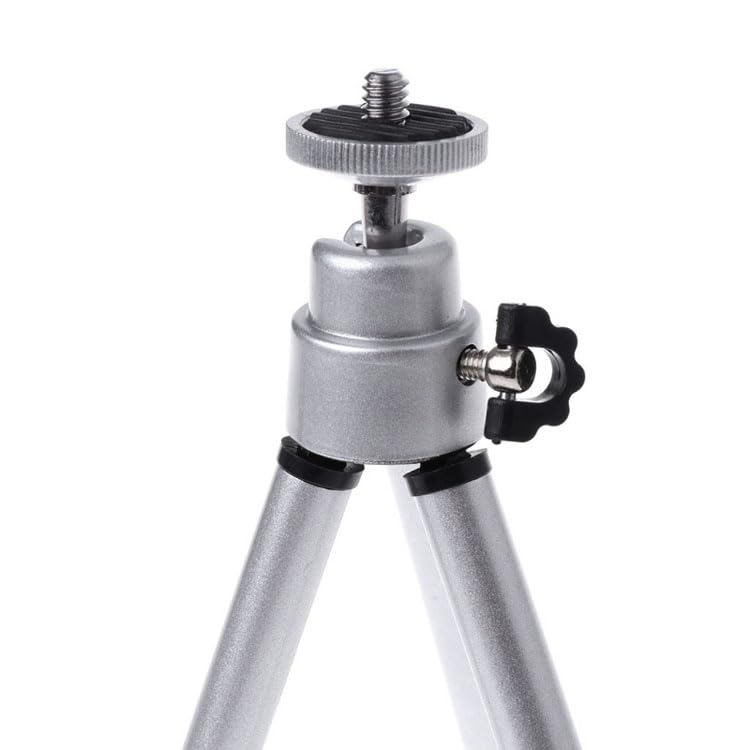 REFLEX CAMERA Lightweight Extendable Mini Tripod 5.9-7.9in – Aluminum Desktop Table Stand for Smartphone, GoPro, Webcam – Portable, Adjustable, Stable Video & Photo Shooting