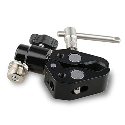CAMVATE Crab Clamp Articulated 1/4 Mini Ball Head for Microphones - 1465