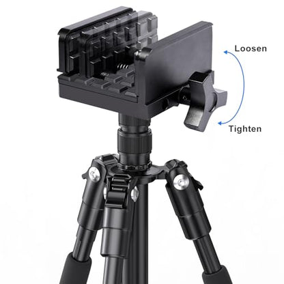 Rifle Clamp for Tripod - Heavy Duty Arca Swiss Saddle Mount with Quick Release, 1/4"&3/8" Screw Holes, Universal Hunting/Shooting Clamp Rest - style: Universal Saddle Mount