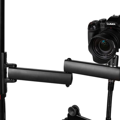 Gator Frameworks ID Series All-in-One Content Creator Tree with Light, Mic & Camera Attachments, Accessory Extentions Available (GFW-ID-CREATORTREE)