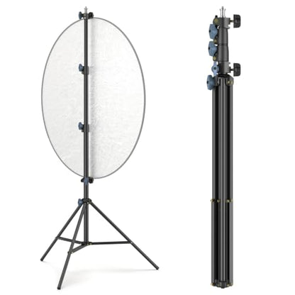 LINCO Lincostore 90“ / 7.5ft Studio Photography Photo Light Stand/Reflector Panel Stand with Reflector Holder